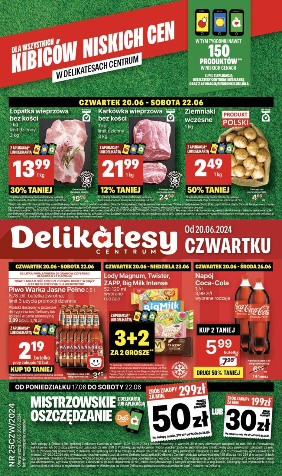Gazetka promocyjna Delikatesy Centrum str. 1