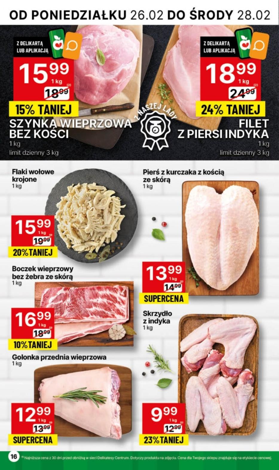Gazetka promocyjna Delikatesy Centrum str. 16