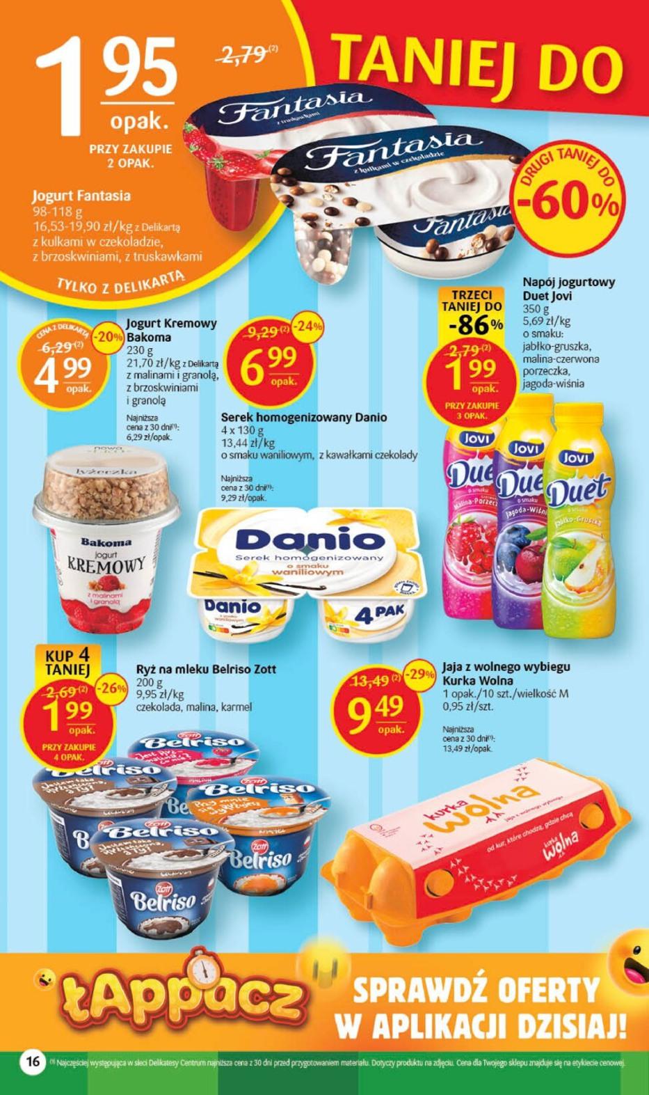 Gazetka promocyjna Delikatesy Centrum str. 16