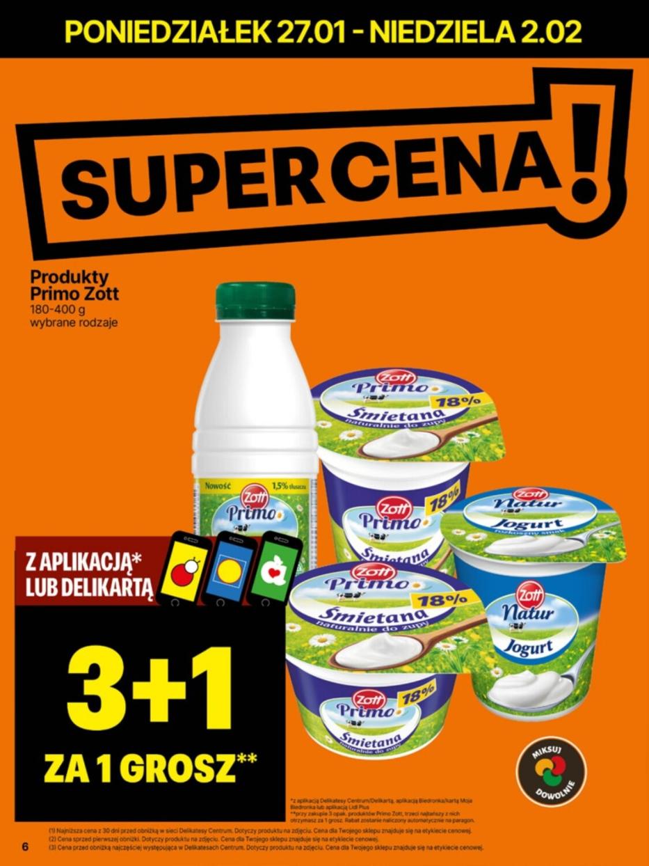 Gazetka promocyjna Delikatesy Centrum str. 6