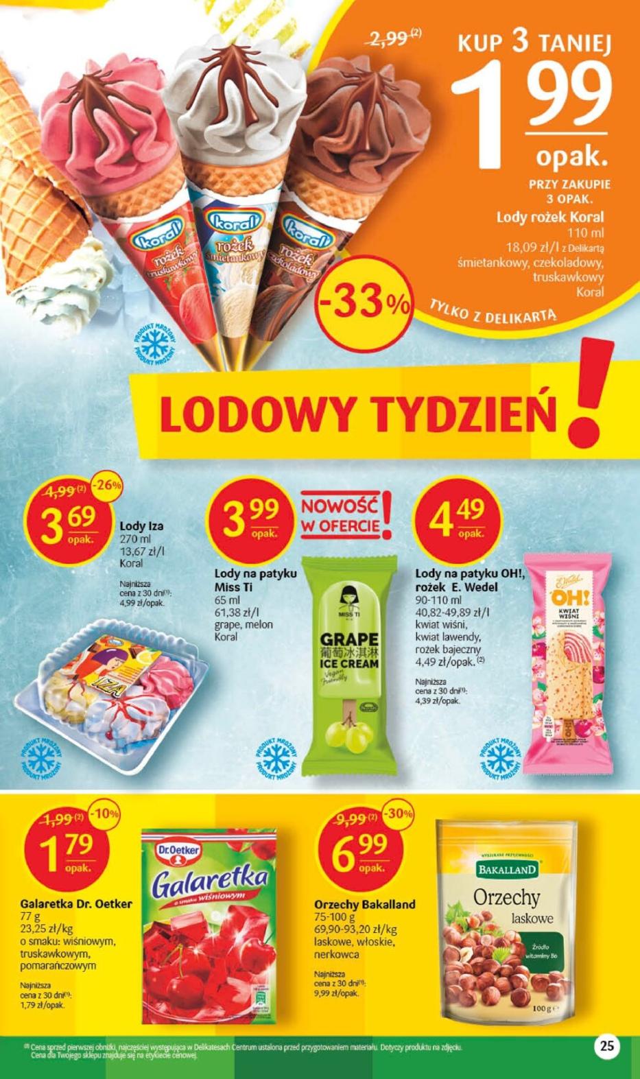 Gazetka promocyjna Delikatesy Centrum str. 25