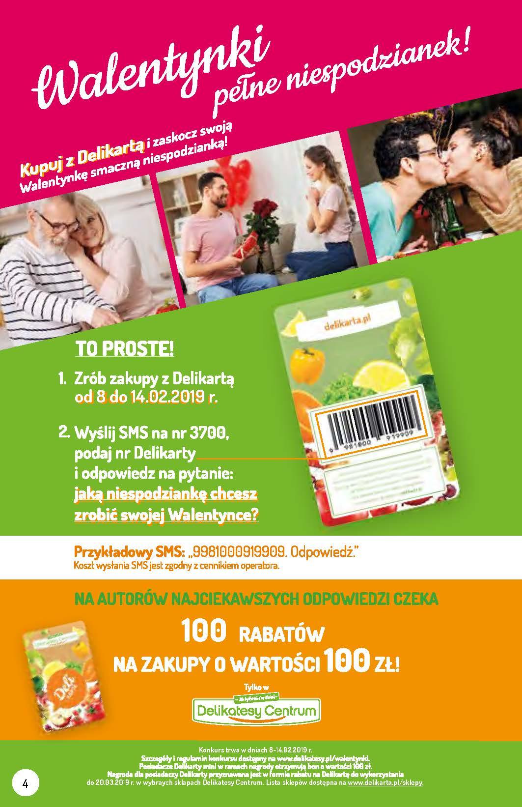 Gazetka promocyjna Delikatesy Centrum str. 4