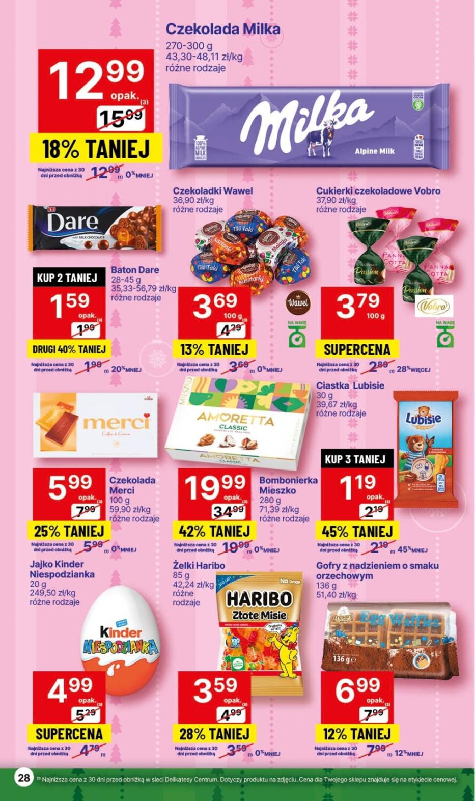 Gazetka promocyjna Delikatesy Centrum str. 28