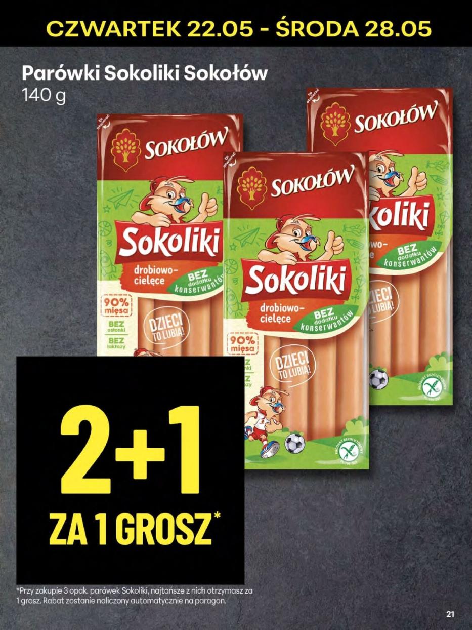 Gazetka promocyjna Delikatesy Centrum str. 21