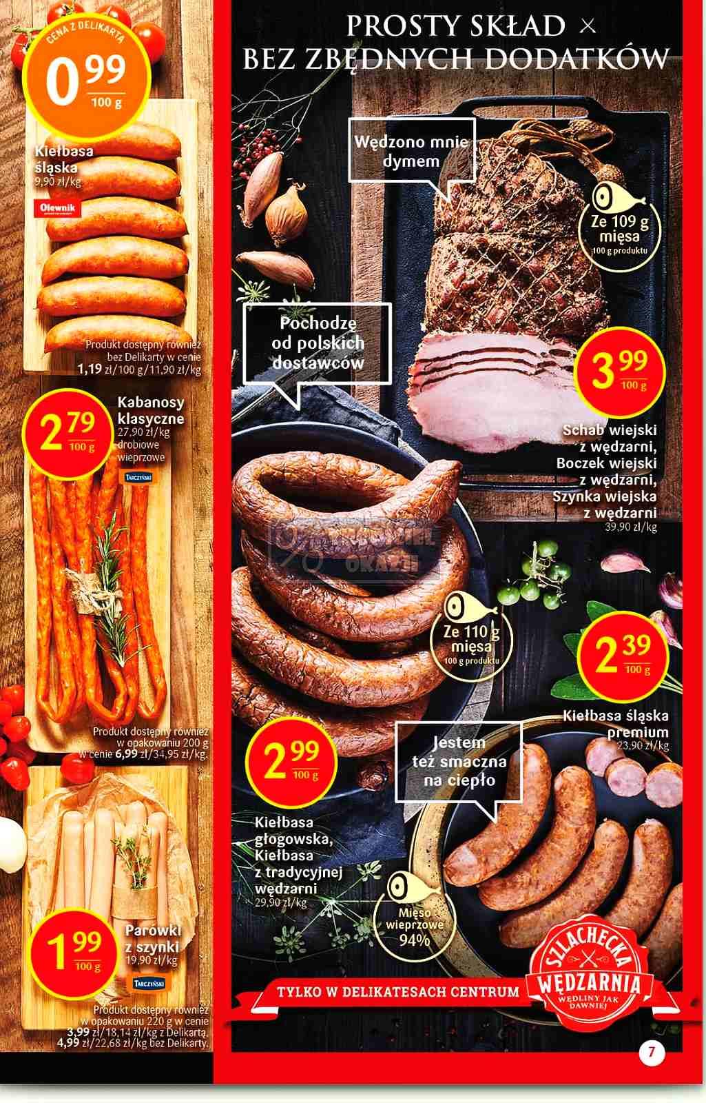 Gazetka promocyjna Delikatesy Centrum str. 7