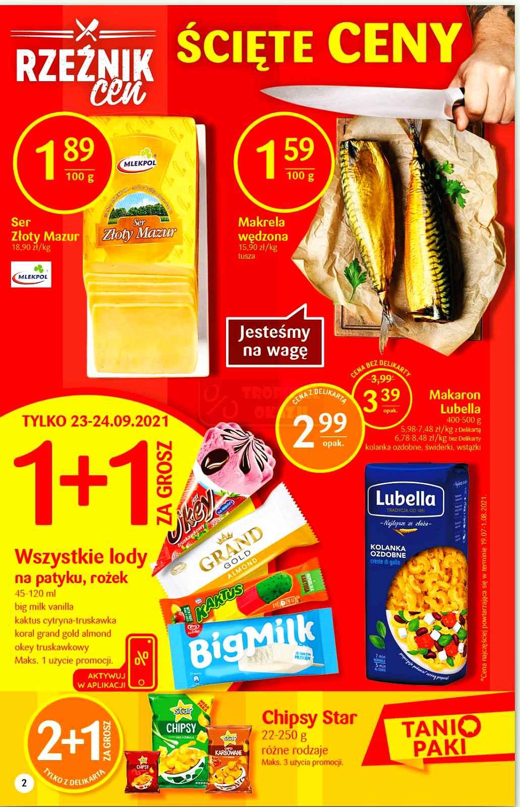 Gazetka promocyjna Delikatesy Centrum str. 2