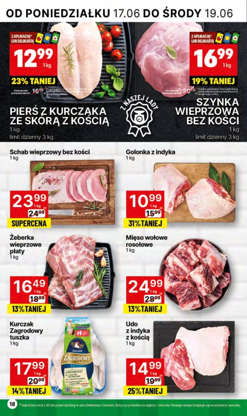 Gazetka promocyjna Delikatesy Centrum str. 18