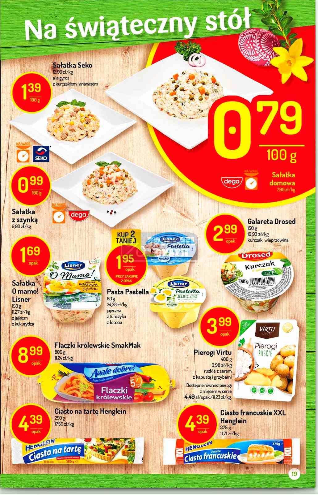 Gazetka promocyjna Delikatesy Centrum str. 19