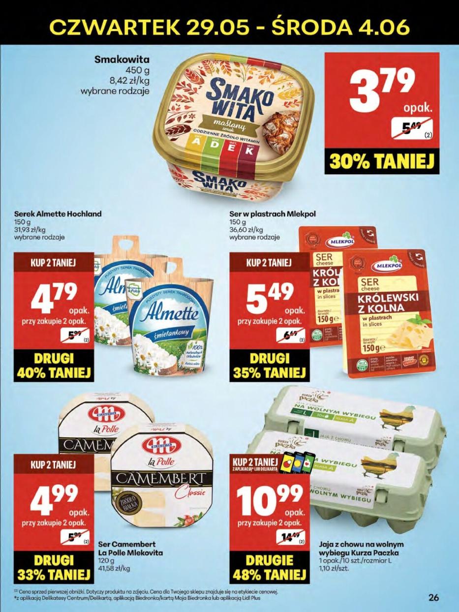 Gazetka promocyjna Delikatesy Centrum str. 26