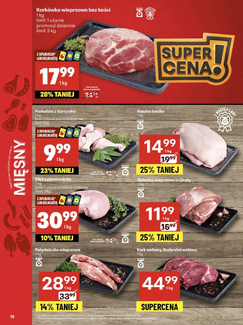 Gazetka promocyjna Delikatesy Centrum str. 19