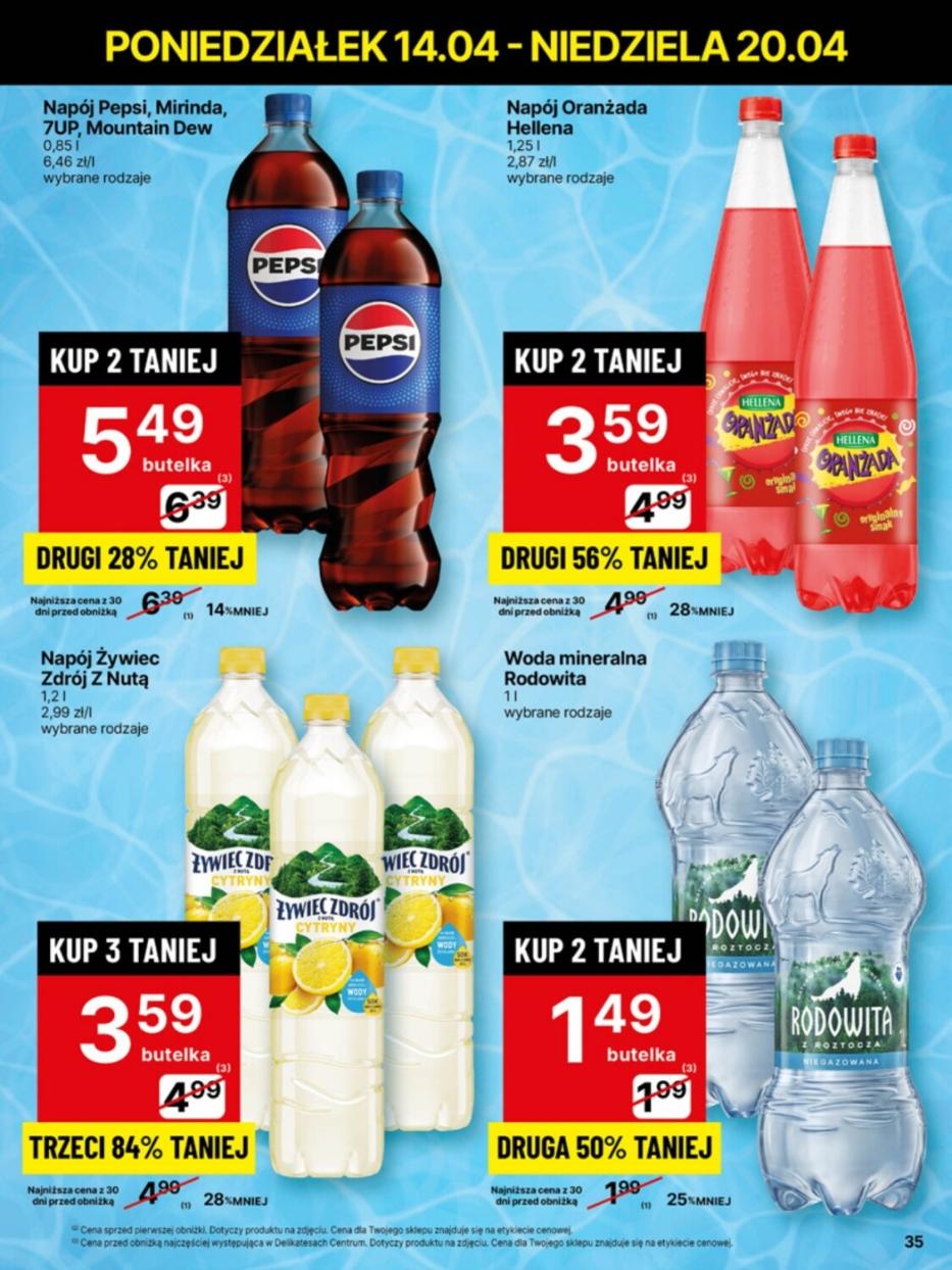 Gazetka promocyjna Delikatesy Centrum str. 35