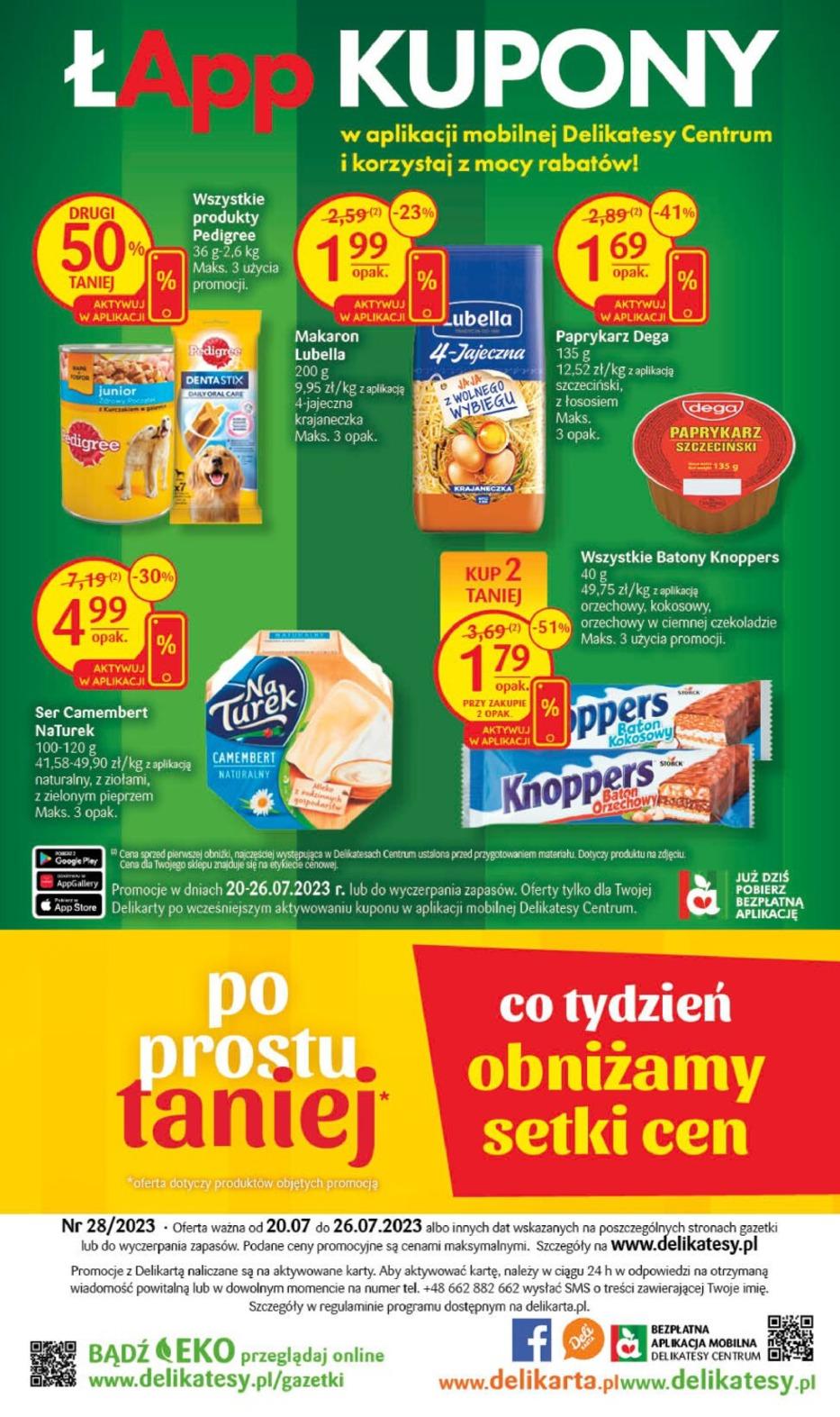 Gazetka promocyjna Delikatesy Centrum str. 32