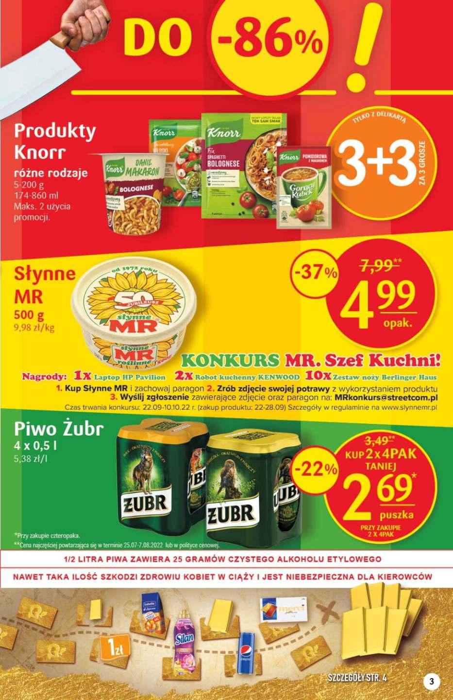 Gazetka promocyjna Delikatesy Centrum str. 3