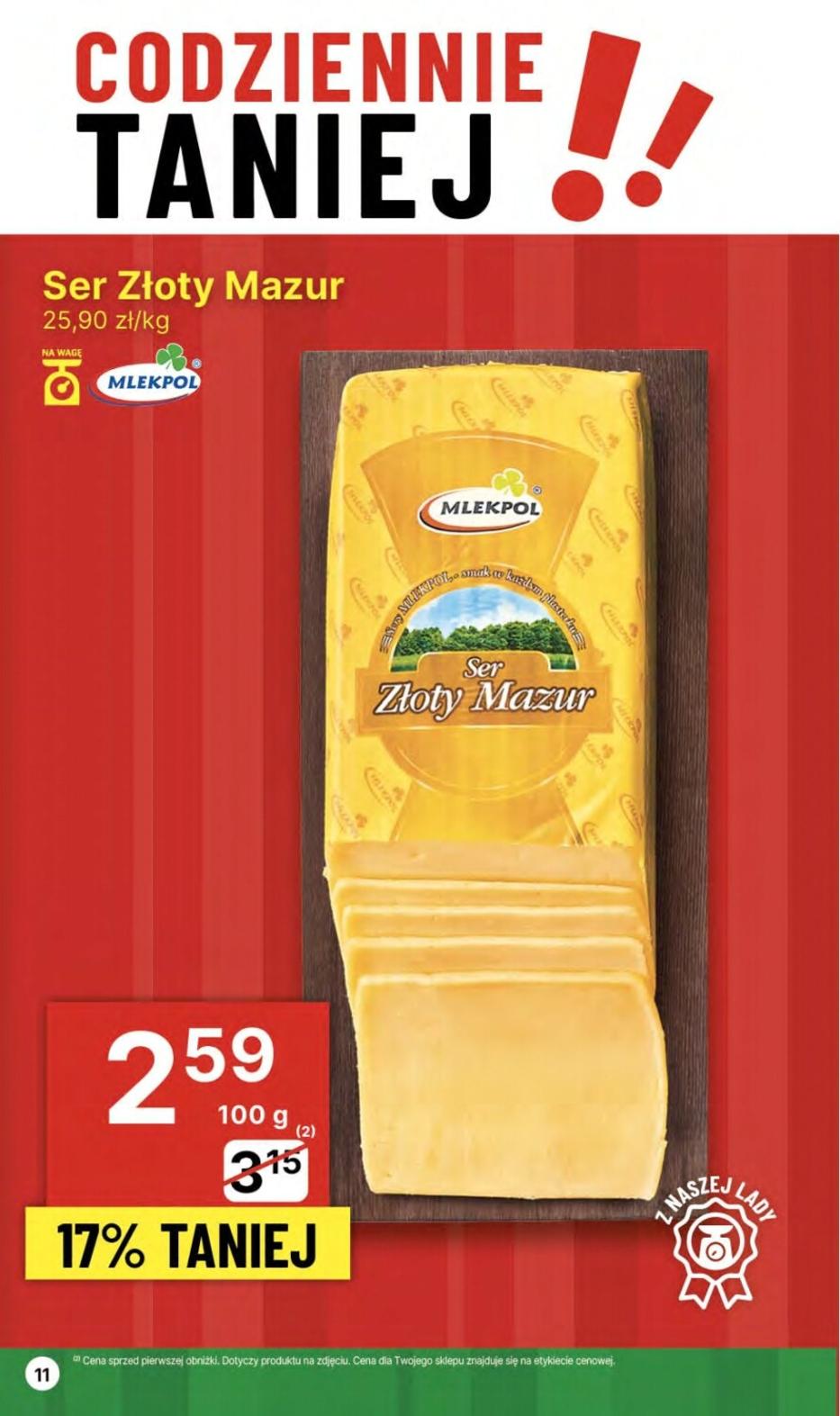 Gazetka promocyjna Delikatesy Centrum str. 11