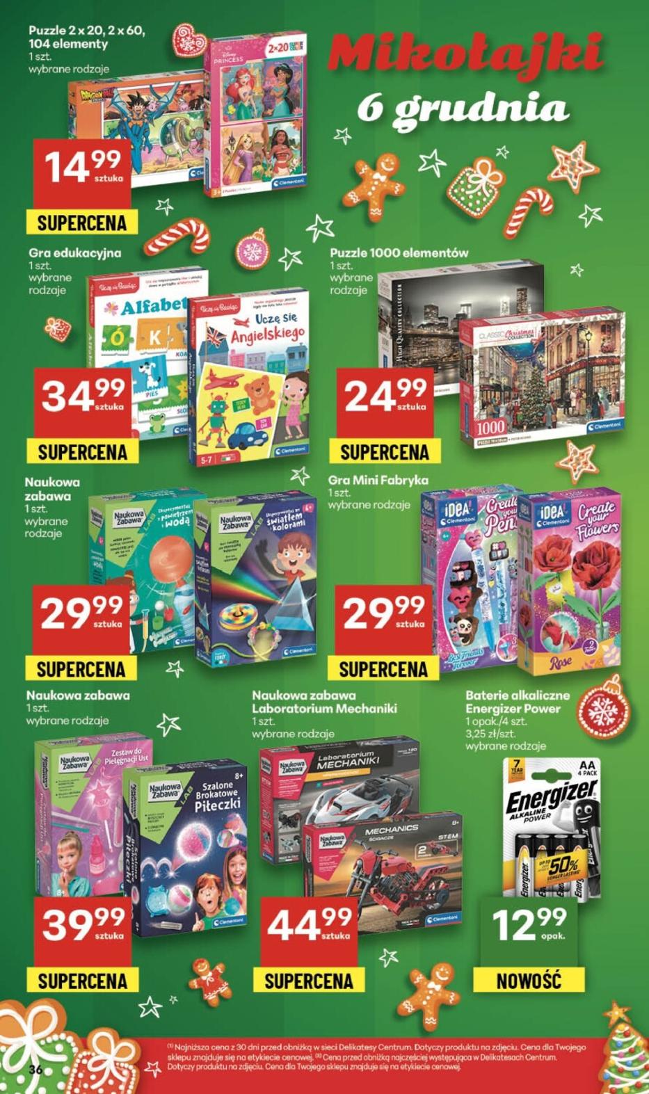Gazetka promocyjna Delikatesy Centrum str. 36