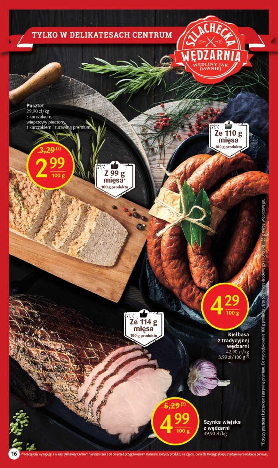 Gazetka promocyjna Delikatesy Centrum str. 16