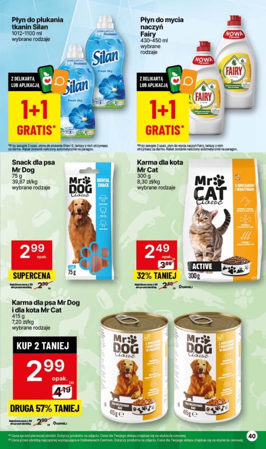 Gazetka promocyjna Delikatesy Centrum str. 40