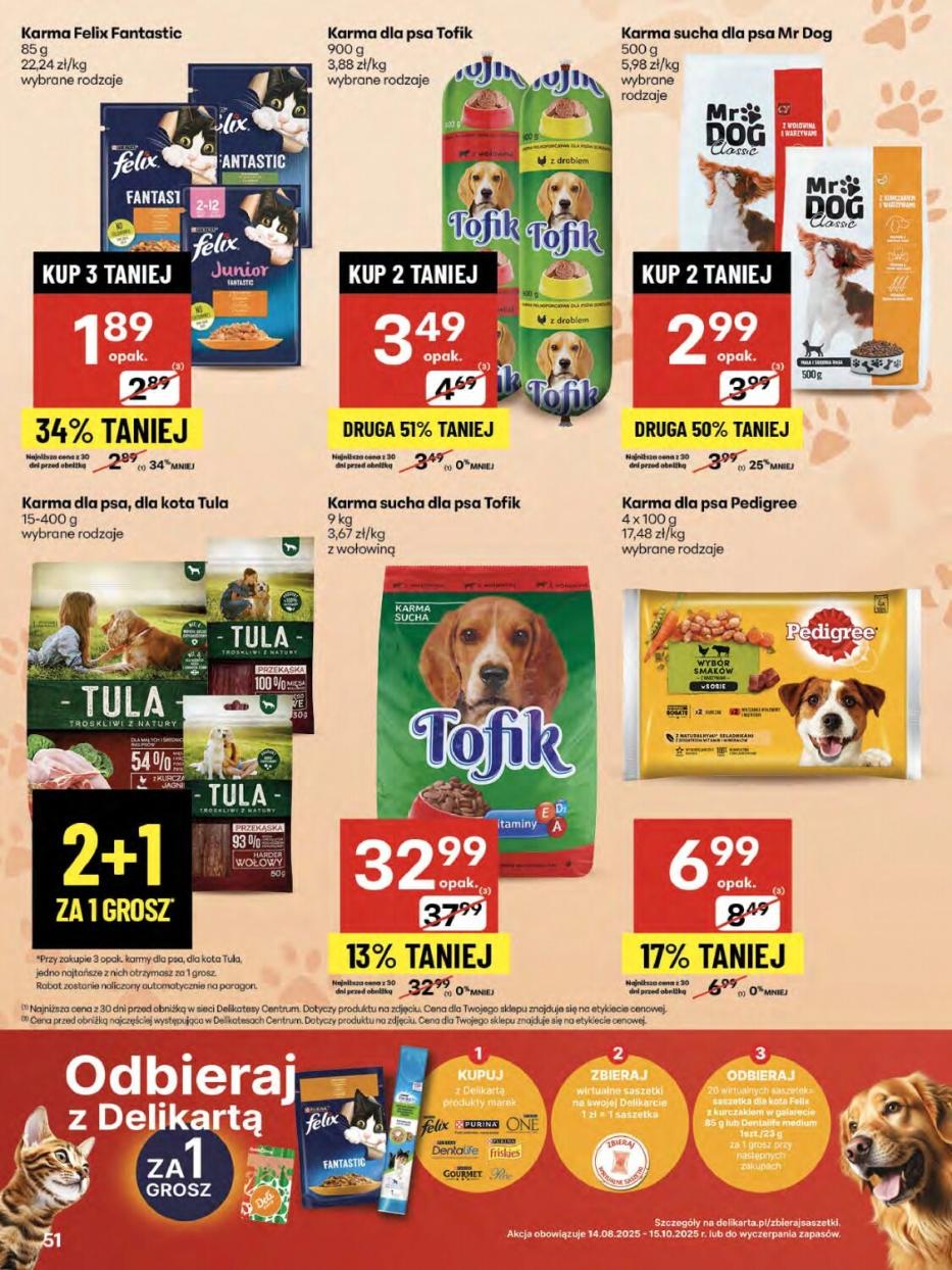 Gazetka promocyjna Delikatesy Centrum str. 51