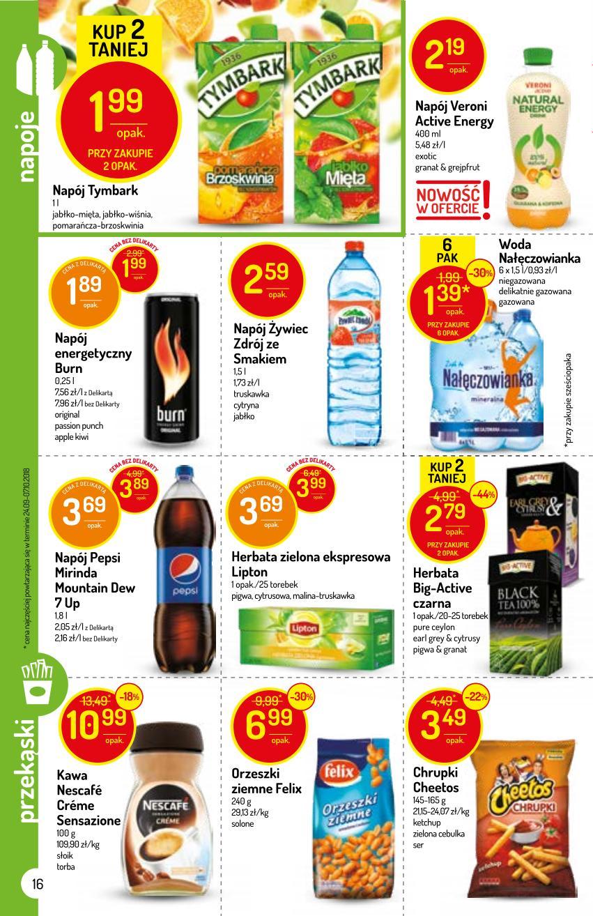 Gazetka promocyjna Delikatesy Centrum str. 16