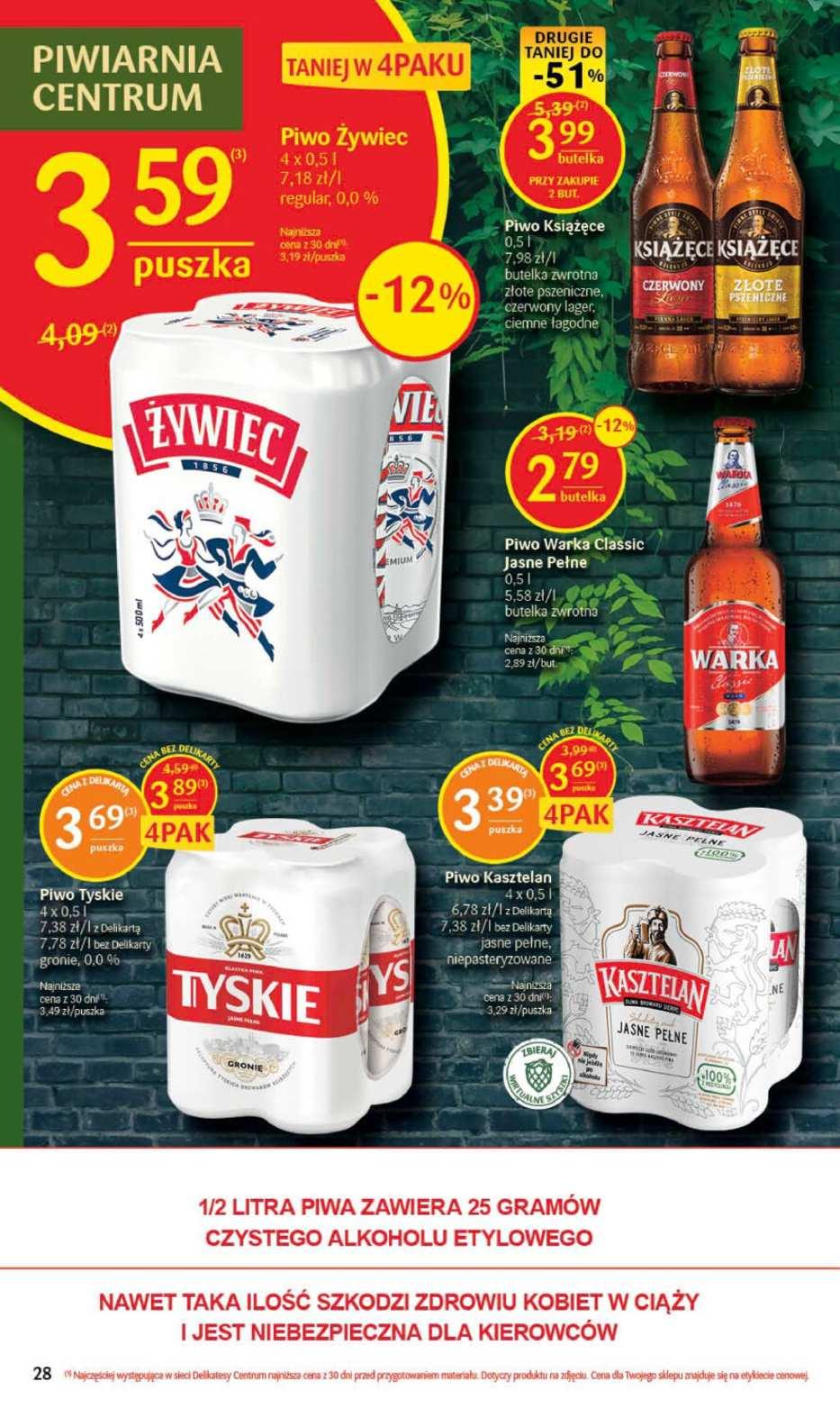 Gazetka promocyjna Delikatesy Centrum str. 28
