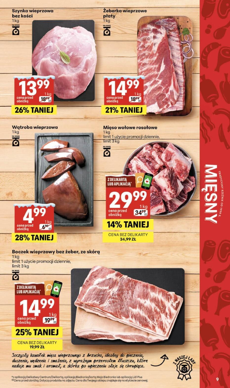 Gazetka promocyjna Delikatesy Centrum str. 9