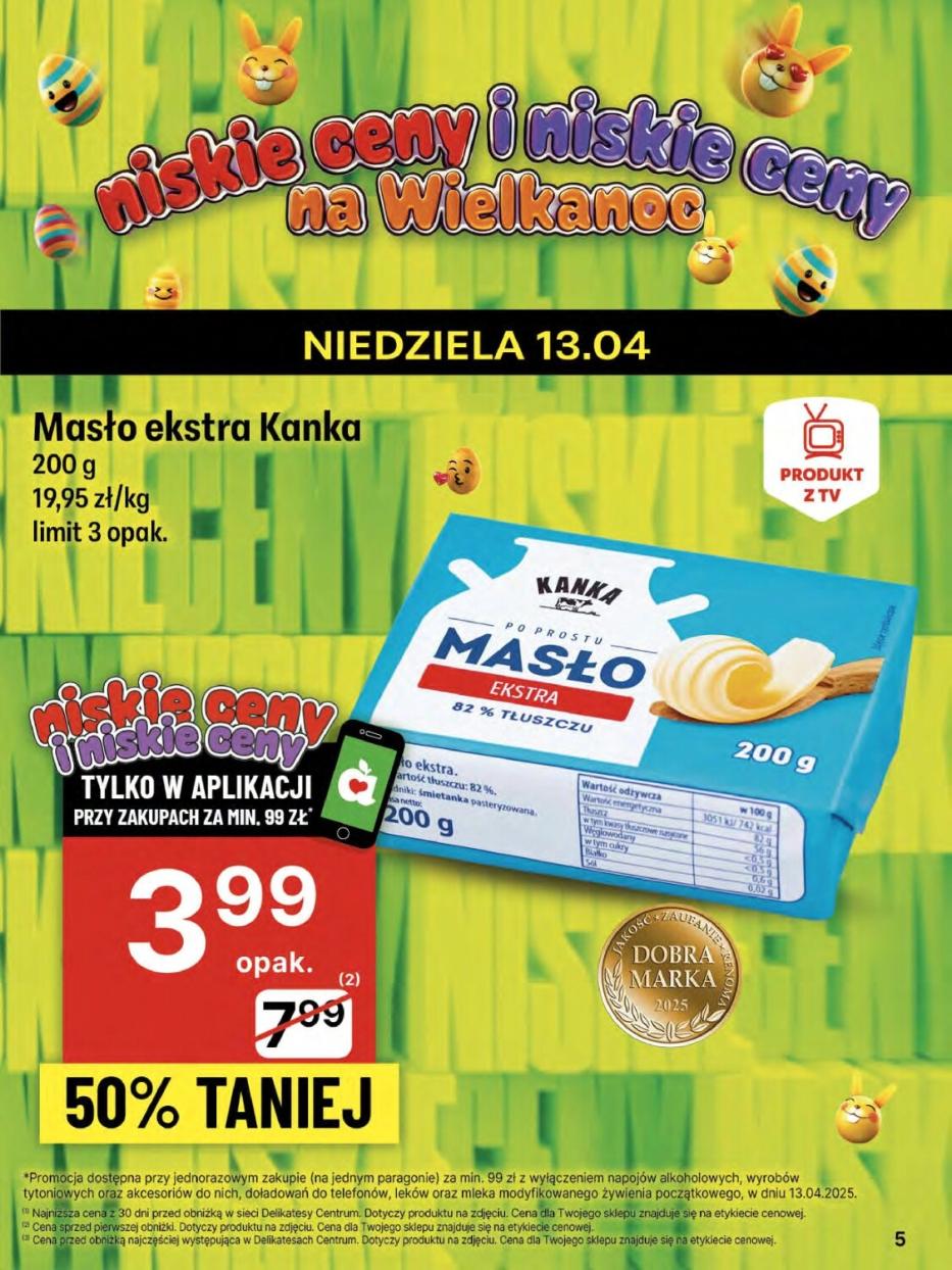 Gazetka promocyjna Delikatesy Centrum str. 5