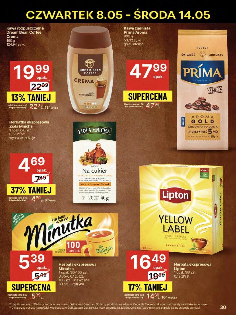 Gazetka promocyjna Delikatesy Centrum str. 30