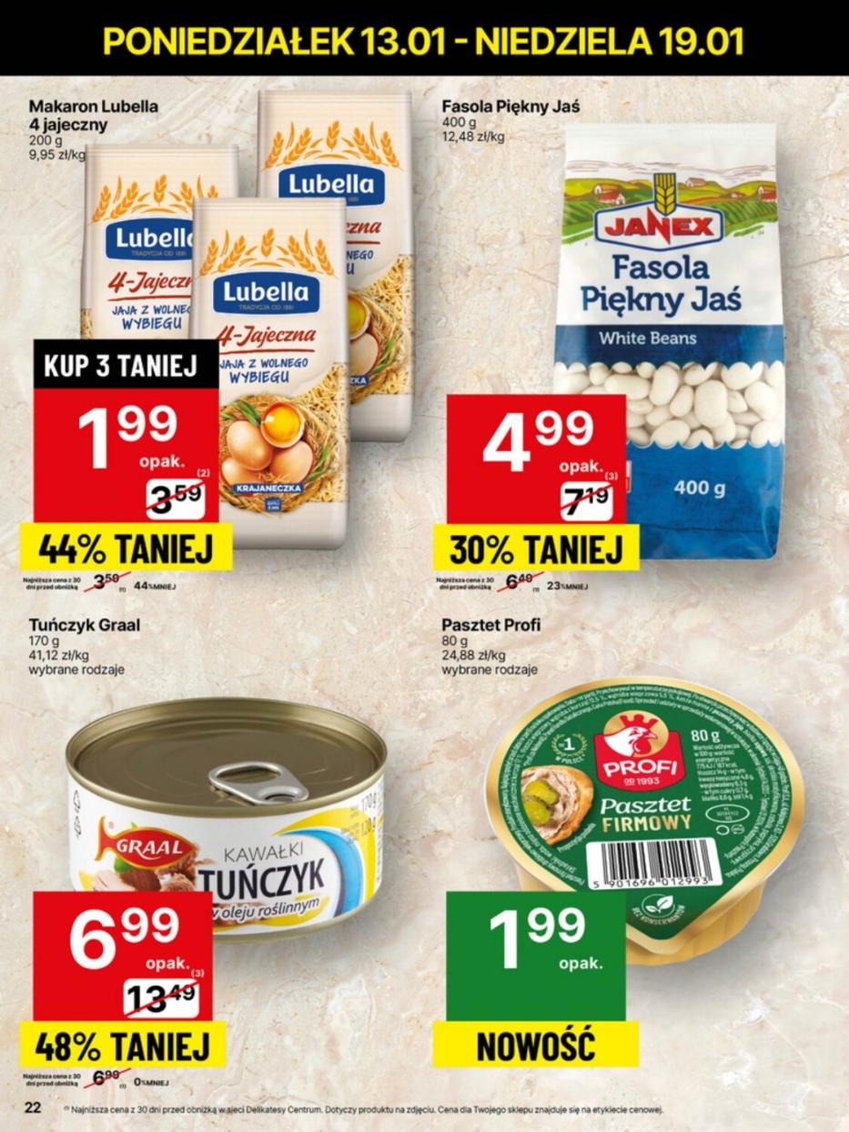 Gazetka promocyjna Delikatesy Centrum str. 22