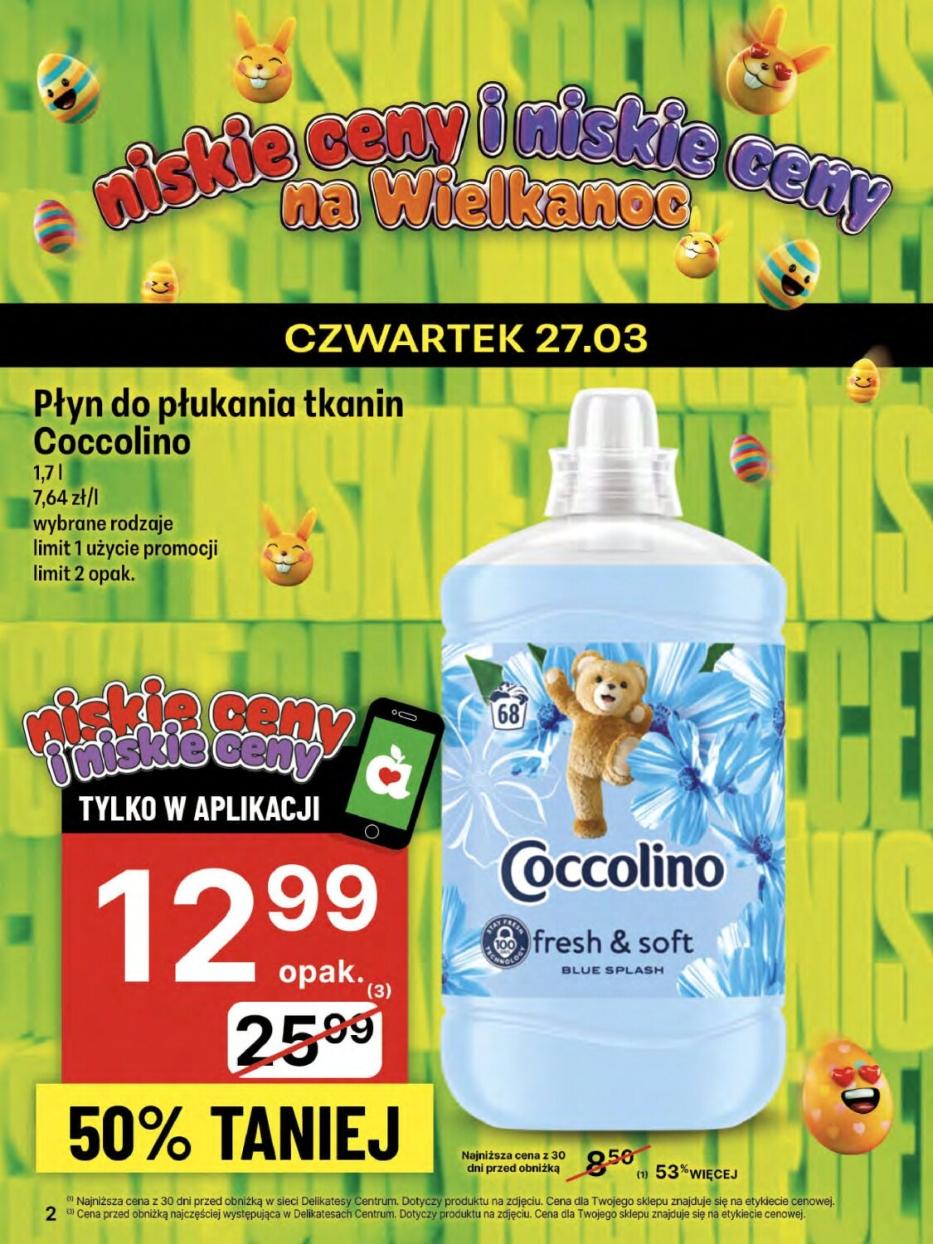 Gazetka promocyjna Delikatesy Centrum str. 2