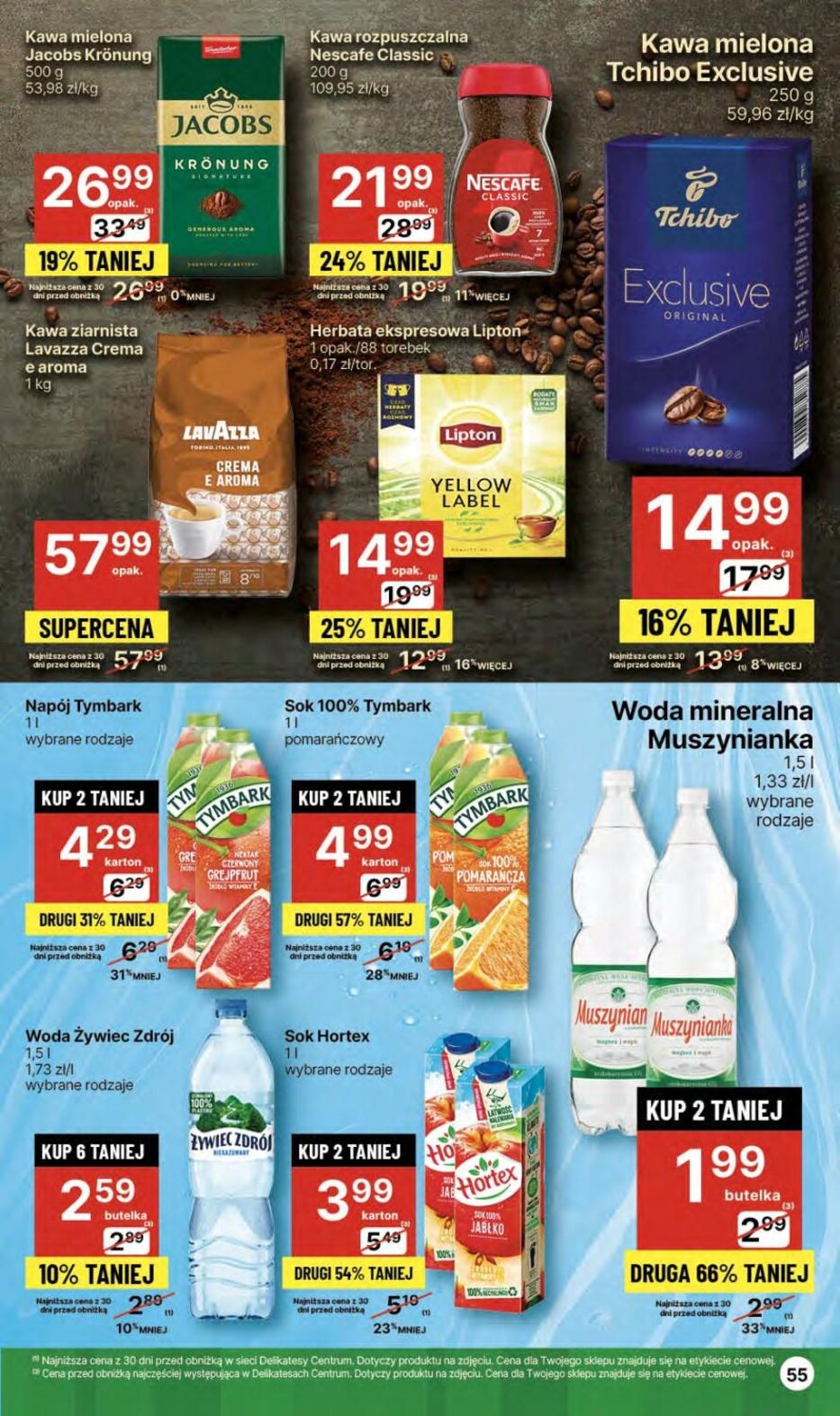 Gazetka promocyjna Delikatesy Centrum str. 55