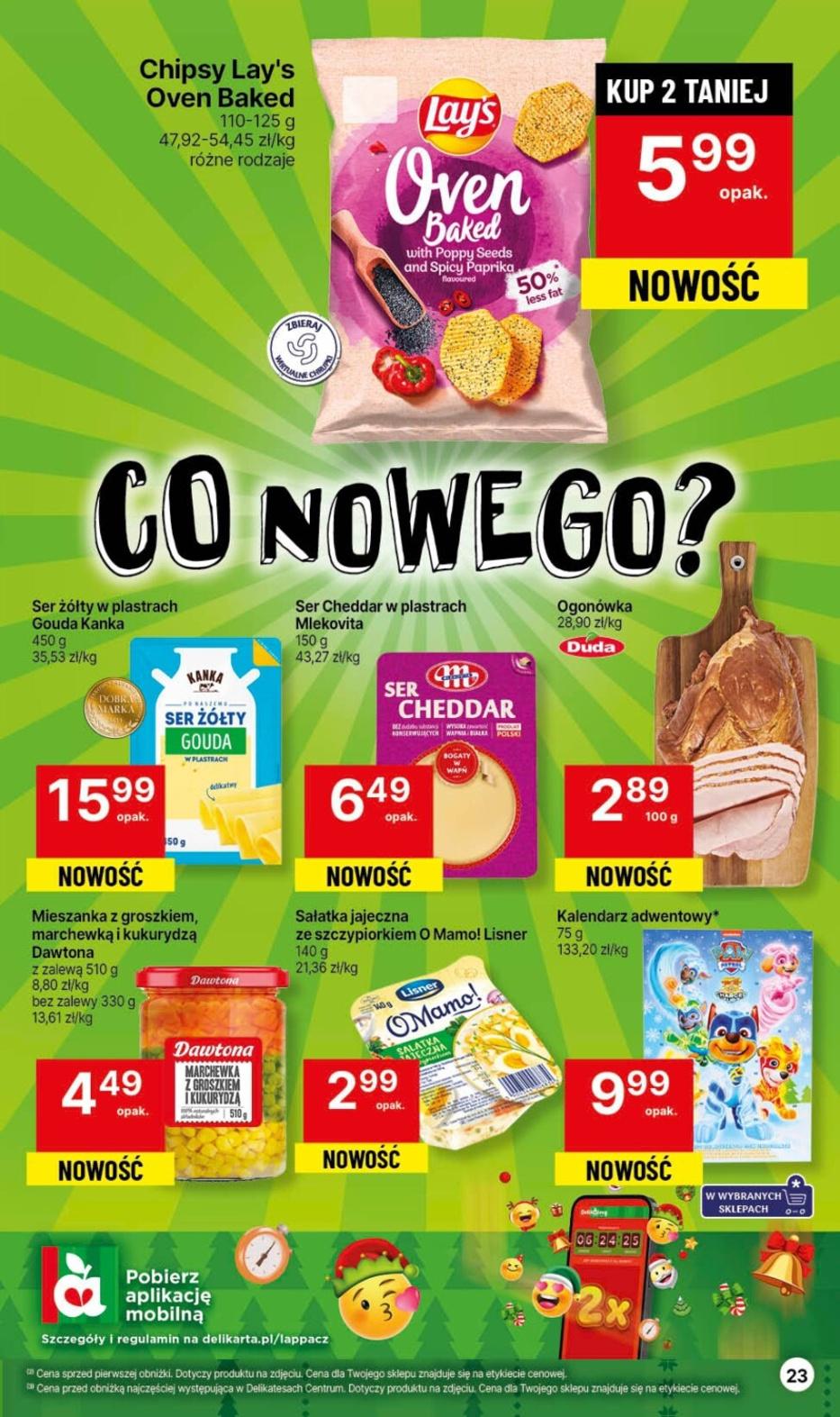 Gazetka promocyjna Delikatesy Centrum str. 23