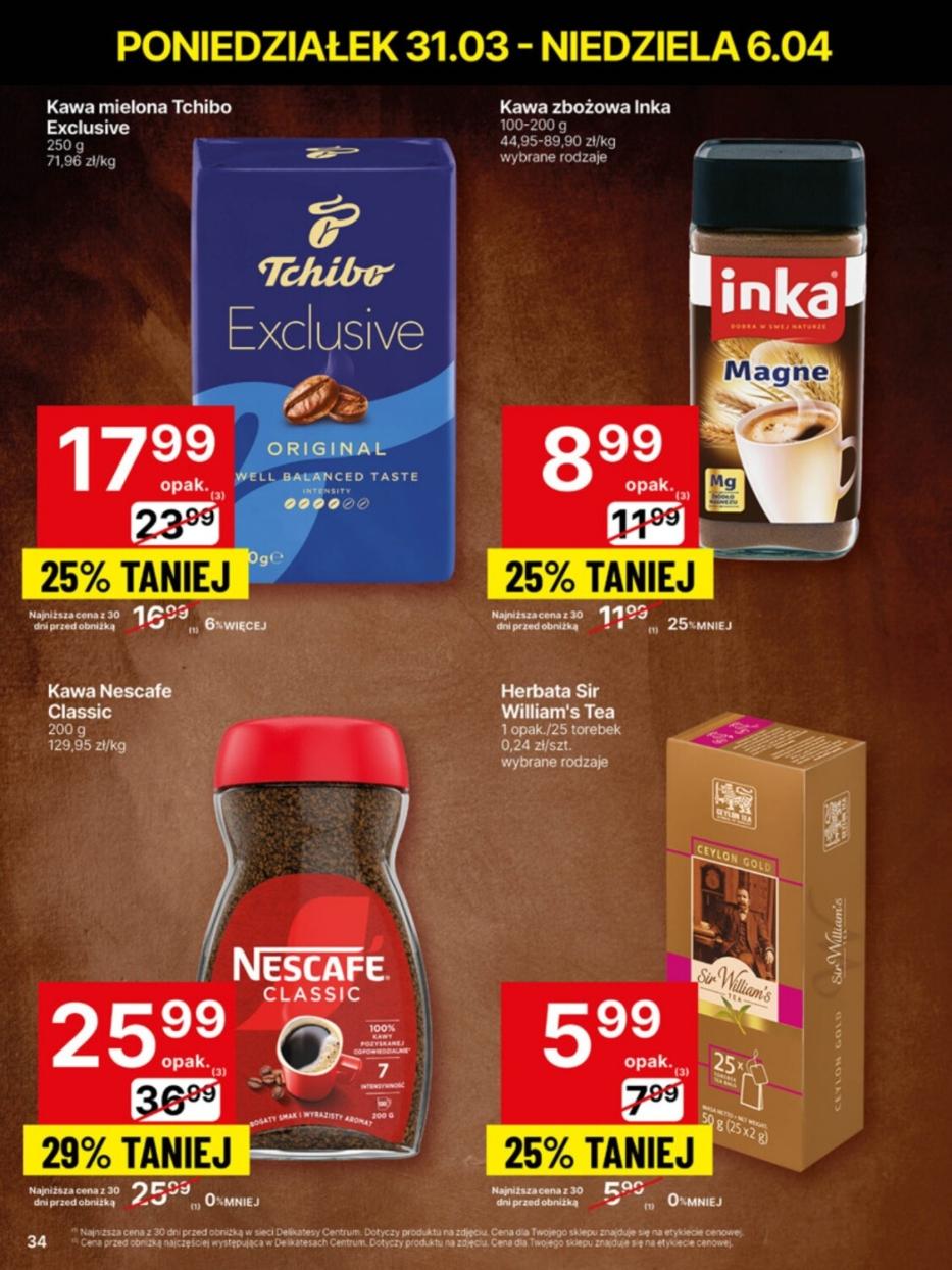 Gazetka promocyjna Delikatesy Centrum str. 34