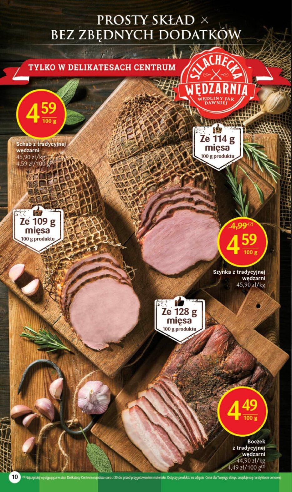 Gazetka promocyjna Delikatesy Centrum str. 10
