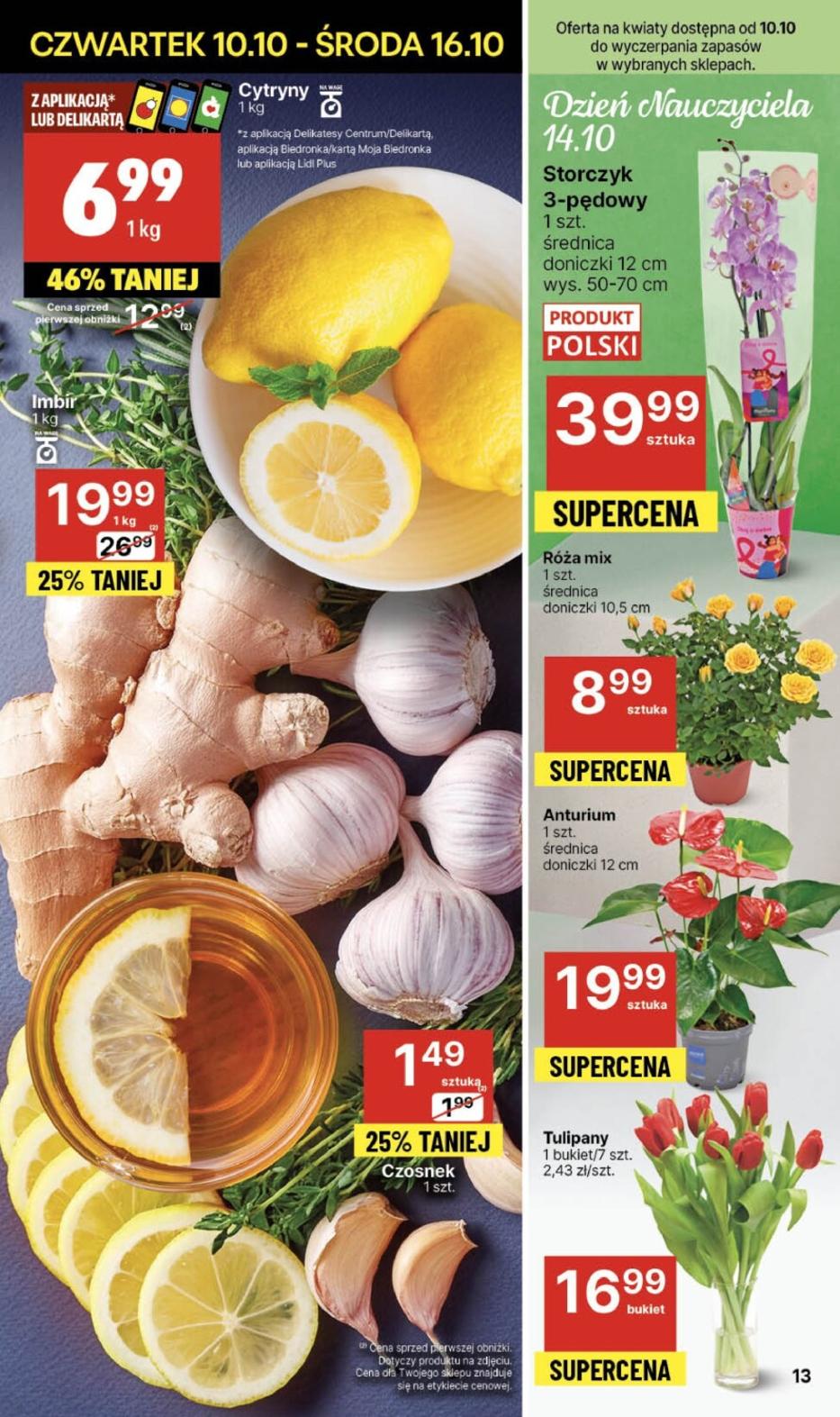 Gazetka promocyjna Delikatesy Centrum str. 13