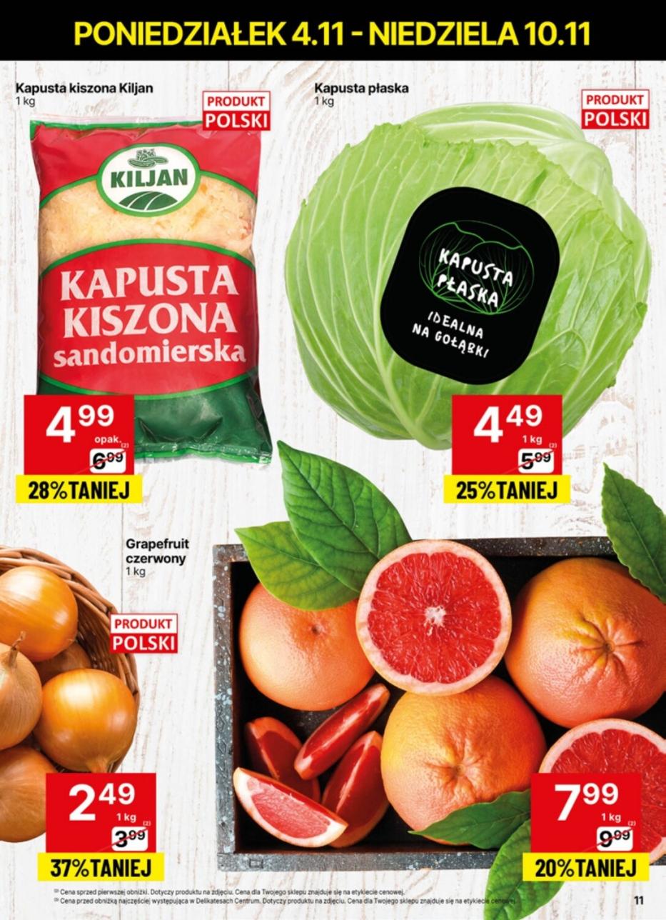 Gazetka promocyjna Delikatesy Centrum str. 11