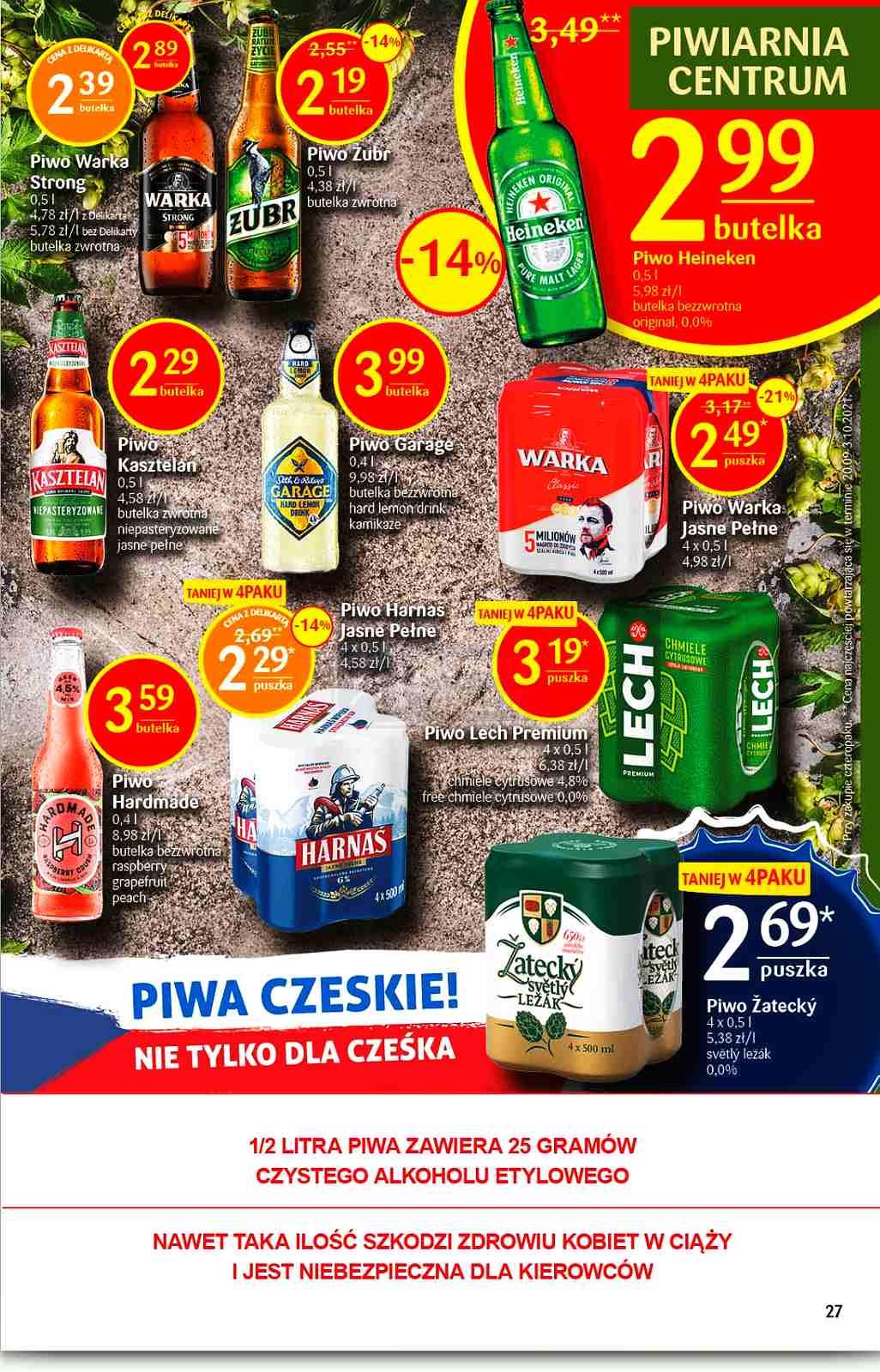 Gazetka promocyjna Delikatesy Centrum str. 27