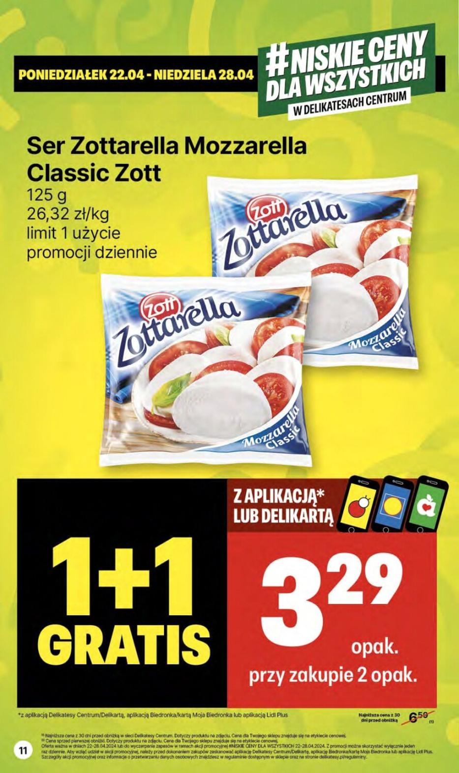 Gazetka promocyjna Delikatesy Centrum str. 11