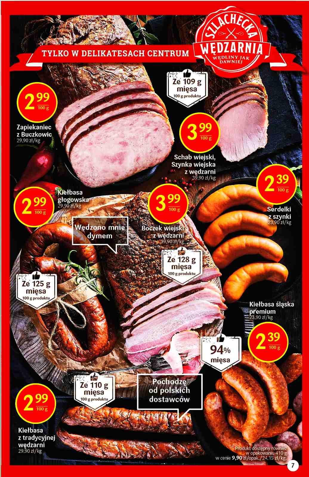 Gazetka promocyjna Delikatesy Centrum str. 7
