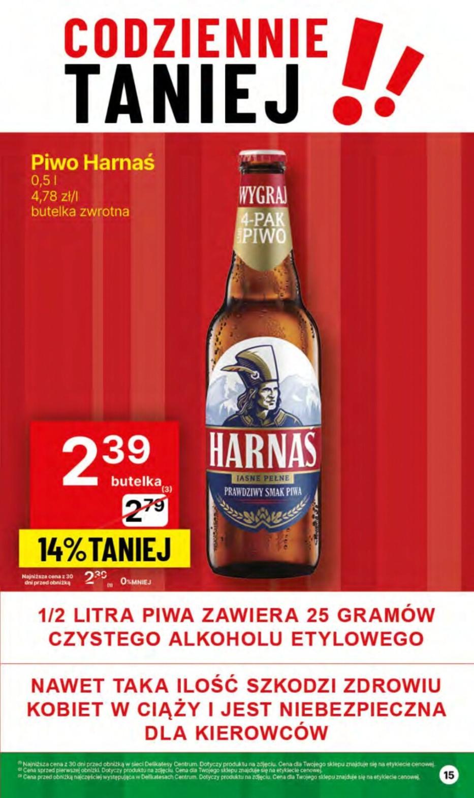 Gazetka promocyjna Delikatesy Centrum str. 15