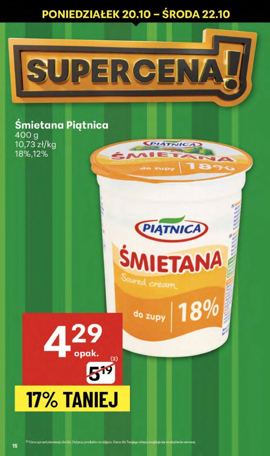 Gazetka promocyjna Delikatesy Centrum str. 15