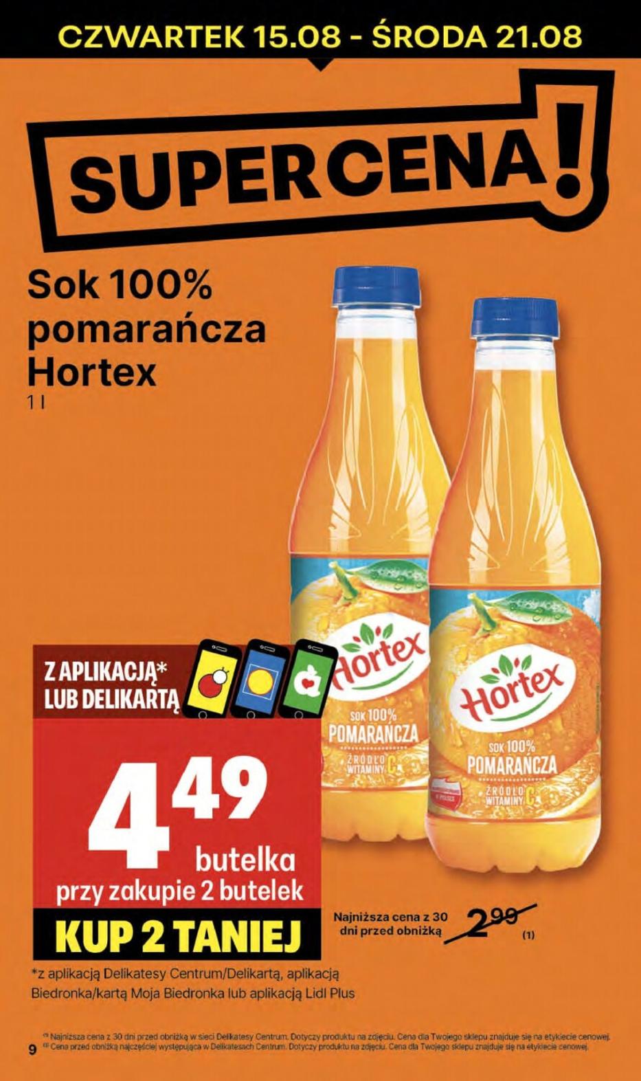 Gazetka promocyjna Delikatesy Centrum str. 9