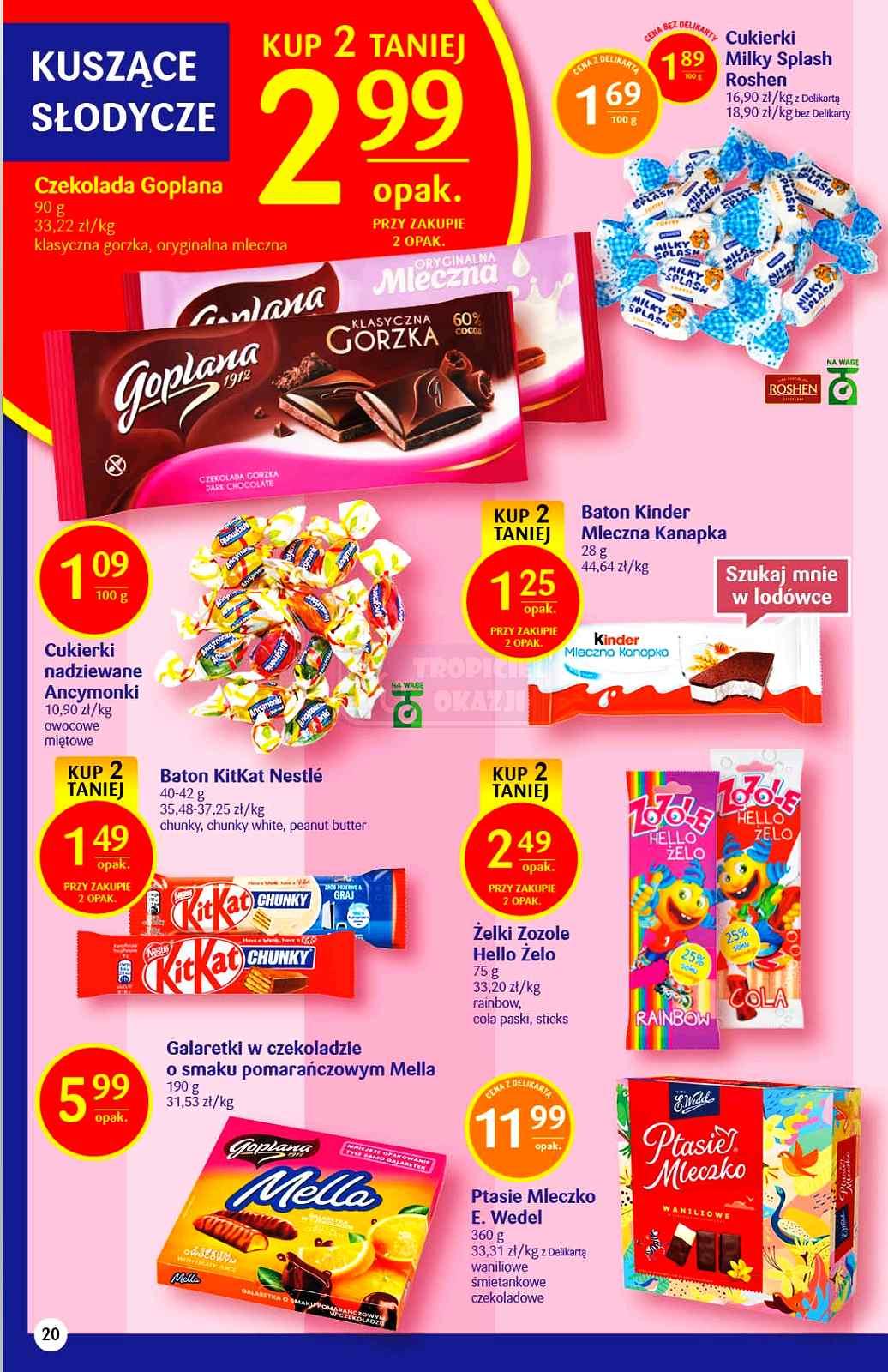 Gazetka promocyjna Delikatesy Centrum str. 20