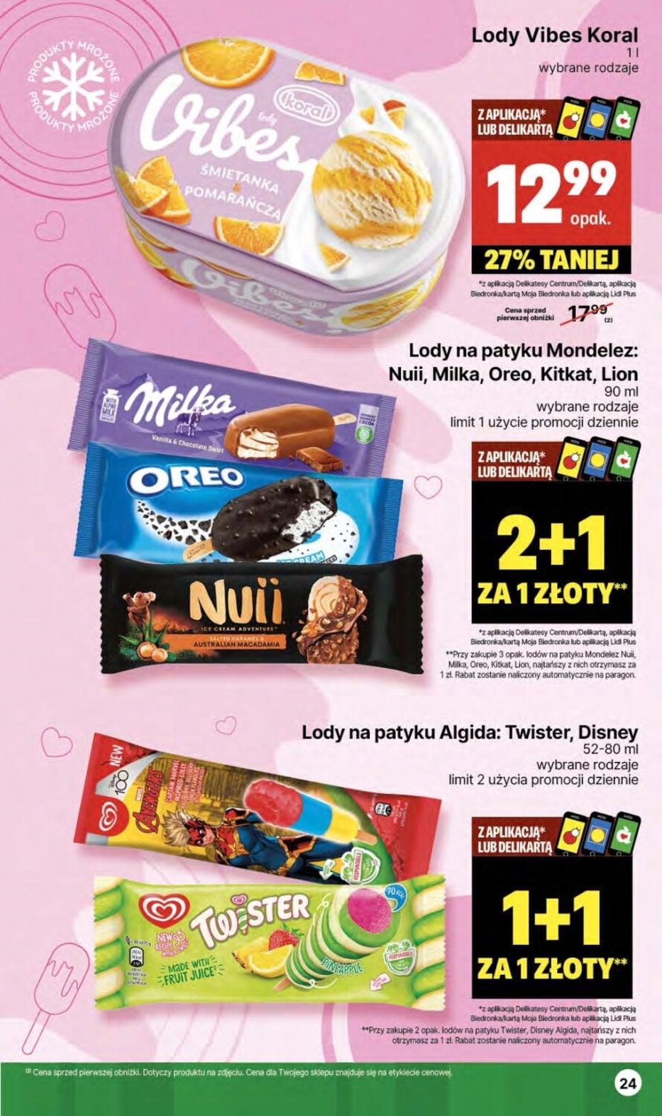 Gazetka promocyjna Delikatesy Centrum str. 24