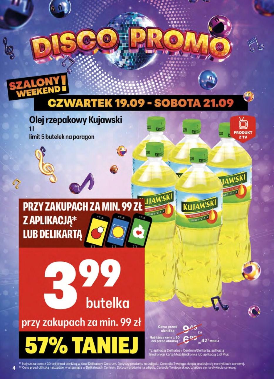 Gazetka promocyjna Delikatesy Centrum str. 4