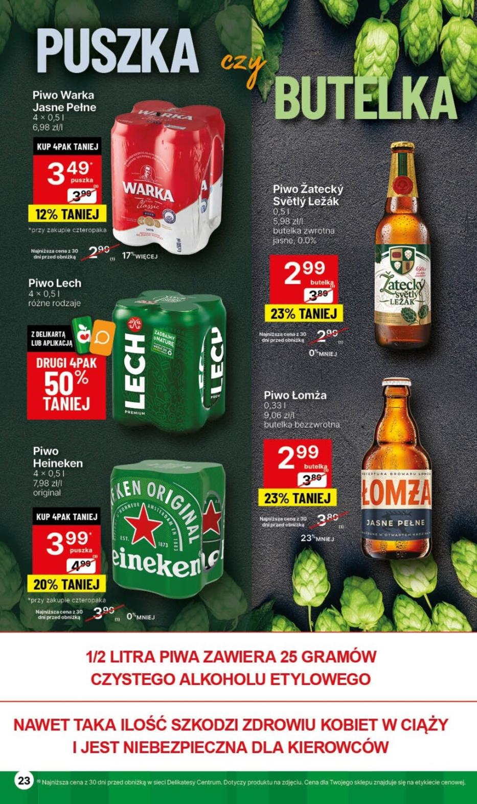 Gazetka promocyjna Delikatesy Centrum str. 23