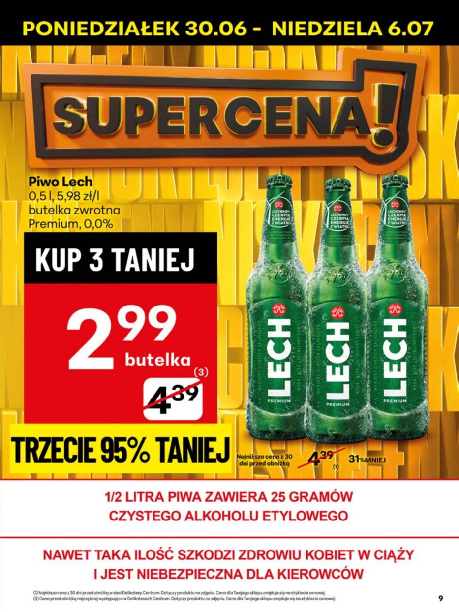 Gazetka promocyjna Delikatesy Centrum str. 9