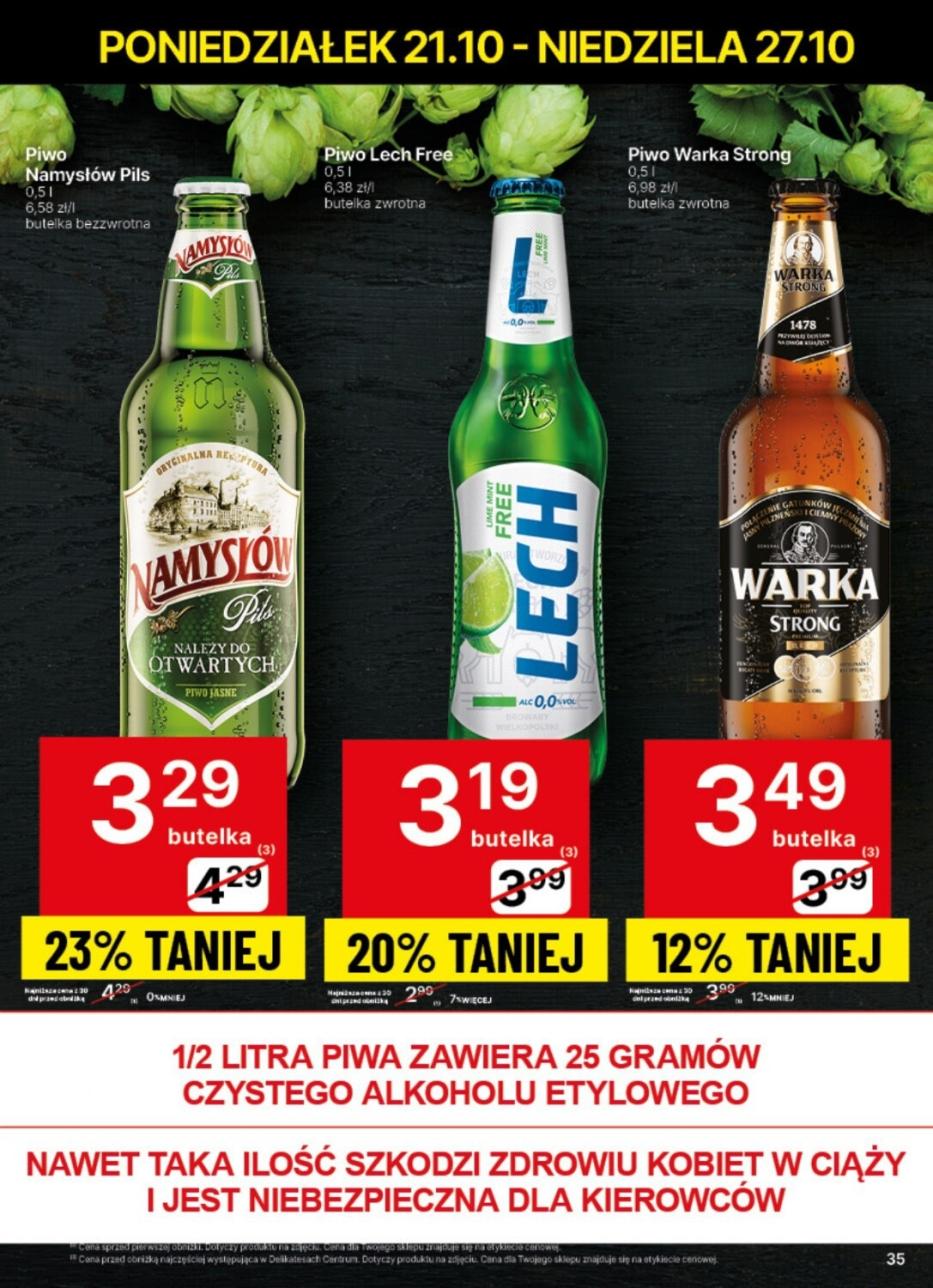 Gazetka promocyjna Delikatesy Centrum str. 35