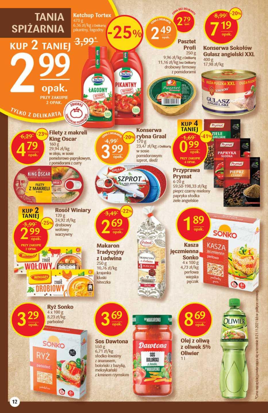 Gazetka promocyjna Delikatesy Centrum str. 12