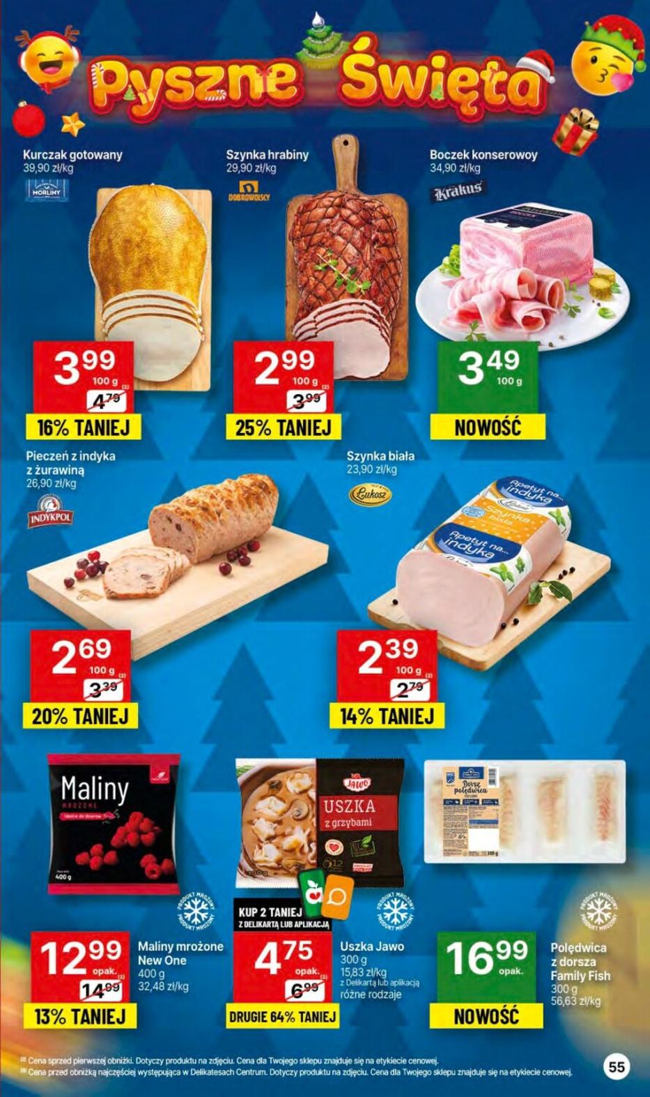 Gazetka promocyjna Delikatesy Centrum str. 55