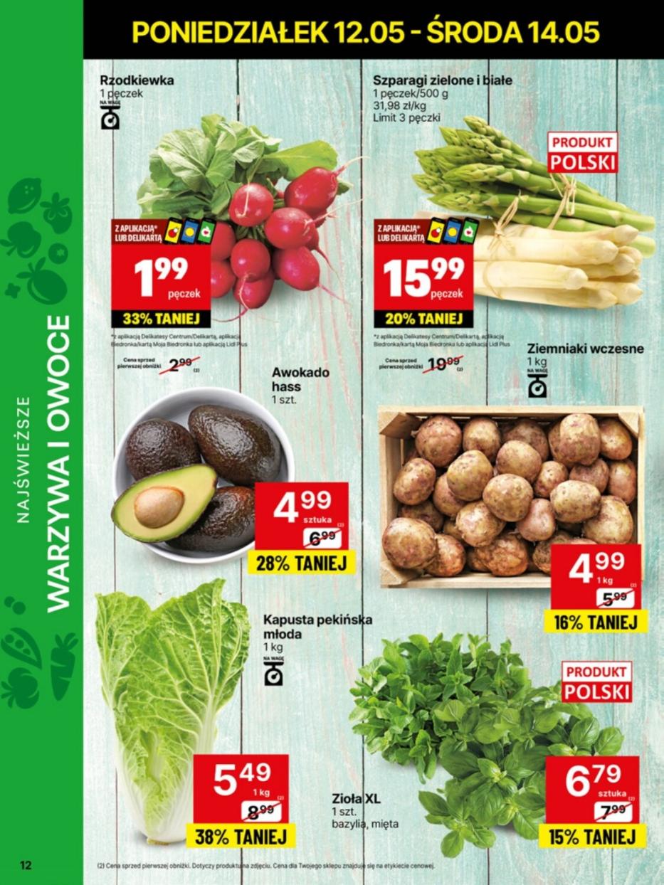 Gazetka promocyjna Delikatesy Centrum str. 12